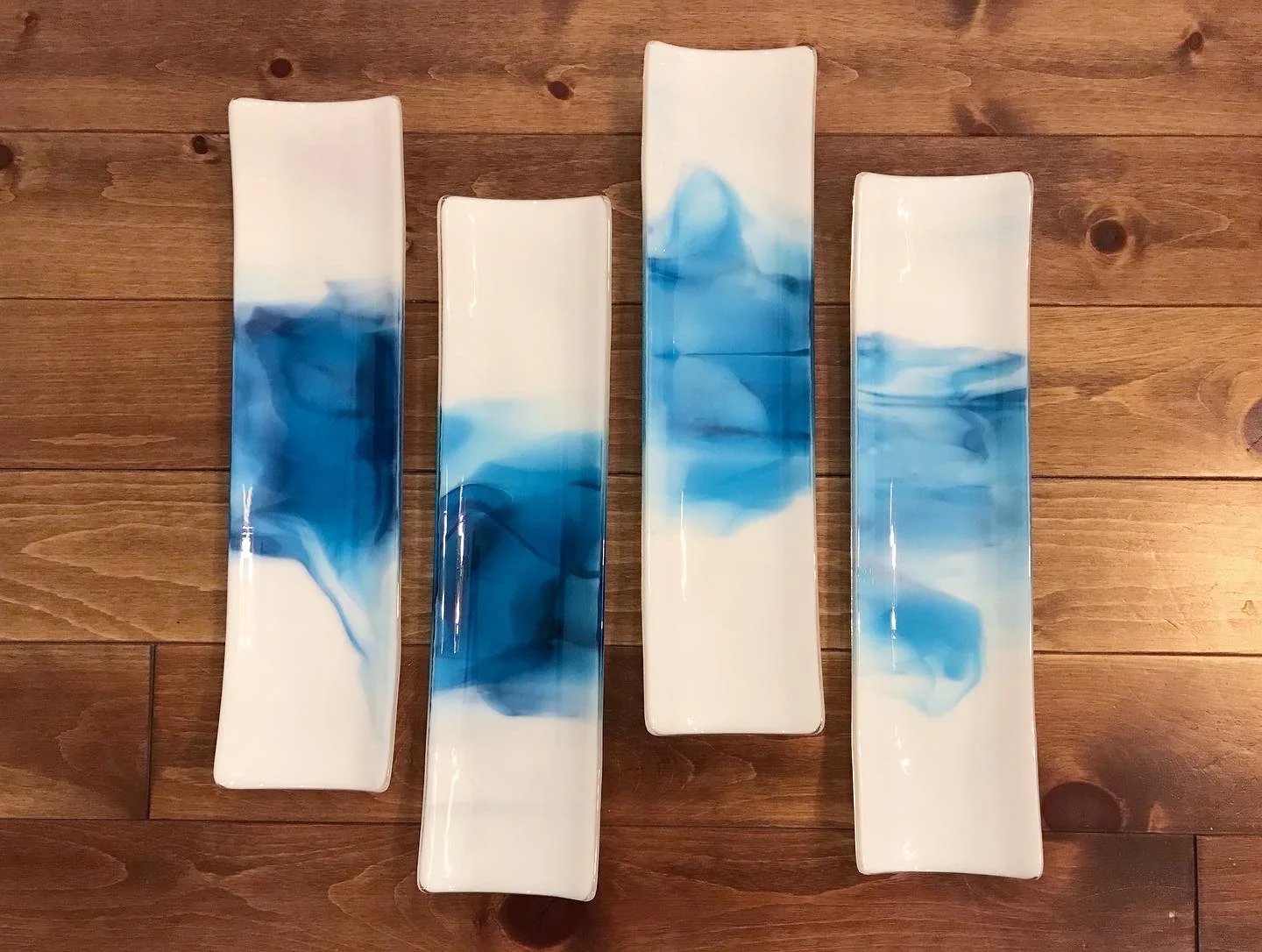 Decorative work photograph: Blue and White